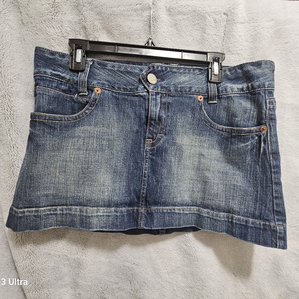 Y2K American Eagle Mini Skirt (14)